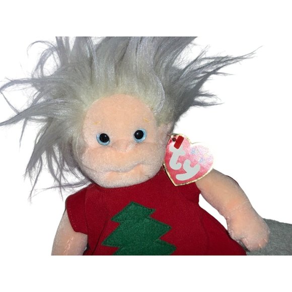 TY “Noelle” Beanie Kids Plush Toy Girl Christmas Tree w/ TAG - Picture 2 of 10